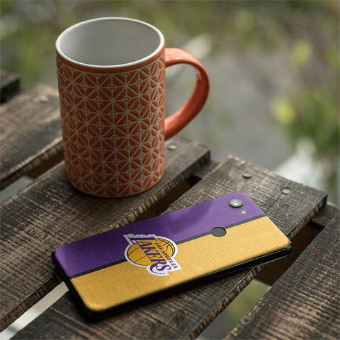 NBA Los Angeles Lakers Canvas Google Pixel 3a Skin